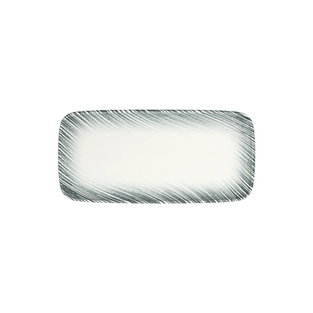 Thin Grey Rectangular Plate 35 cm (34 * 16)
