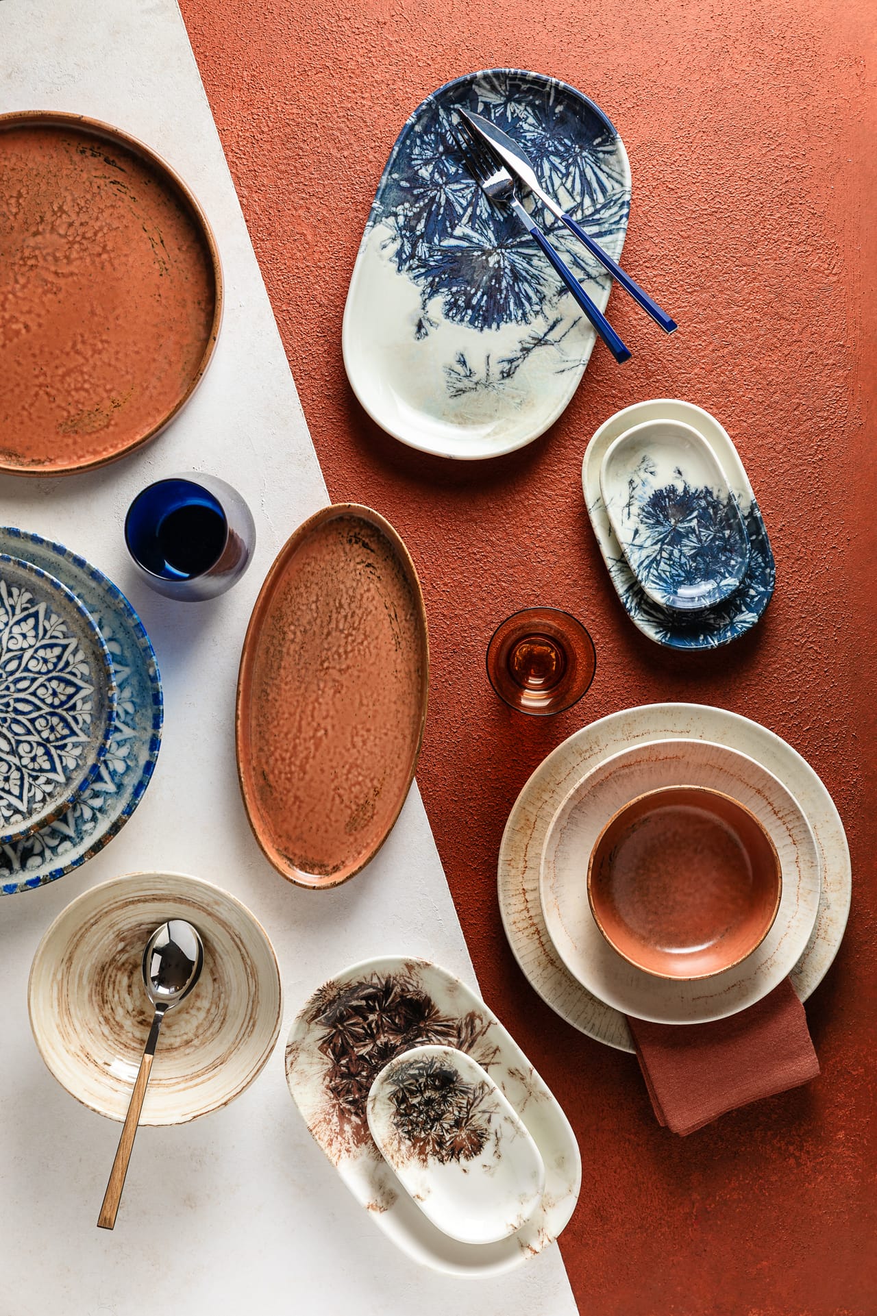 Aventurin-Orion-Fall Terra-1972 Zen-Granada Blue-Swirl Mustard
