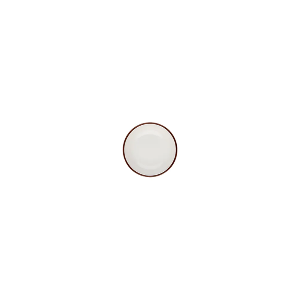 Modest Brown Lona Deep Plate 10 cm 60 cc