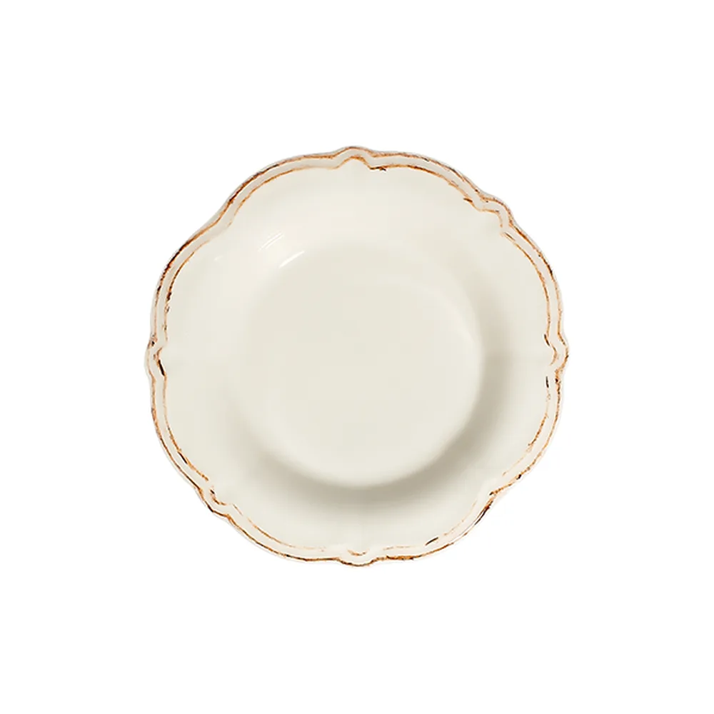 Retro Fulya Çukur Tabak 22 cm