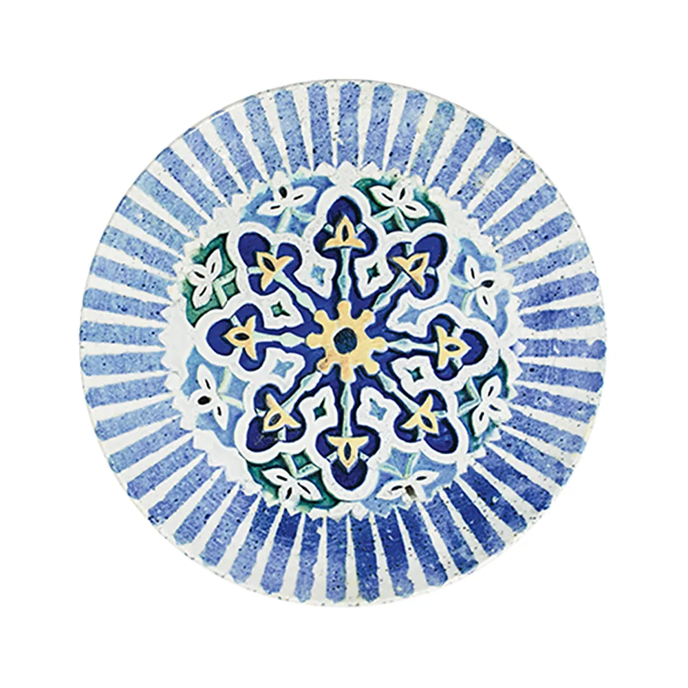 Cordoba Blue Tuval Flat Plate 28 cm